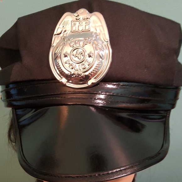 Police Hat Costume Accessories - Picture 2 of 8